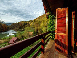 Holiday home in the countryside with magnificent view on the river Kupa valley
