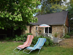 Lovely holiday home with garden, terrace and fantastic view in Guilberville