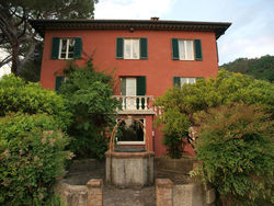 Villa Rossa Mare dall'Alto