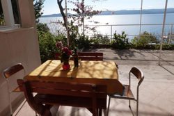 Apartment in Pisak with sea view, terrace, air conditioning, Wi-Fi (4722-2)