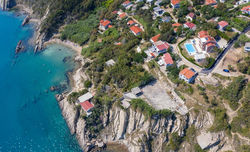 Luxury Seafront Villa Exclusive Pag with private pool by the beach on Pag island