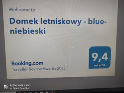 Domek letniskowy - blue-niebieski