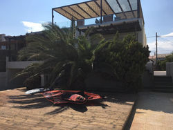 Athens windsurfing, Artemida Loutsa, Seaside Apartment with Windsurfing Package Included