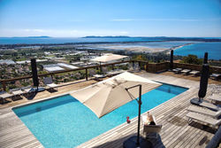 Propriété des Cistes - Magnifique vue panoramique sur la mer et sur l'Iles d'Hyères piscine privative