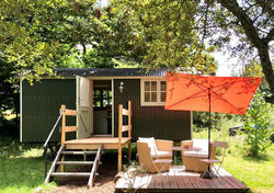 The Bamboo and Toffee Huts with Pool in Dordogne