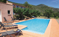 Nice home in Roquebrun w/ Outdoor swimming pool, WiFi and 4 Bedrooms