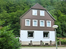 Spacious group house in the Harz region with a fenced garden