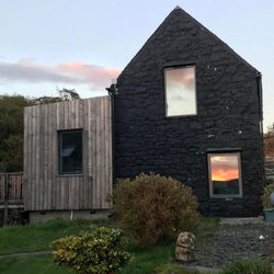 mill house steading overlooking the sea and mull