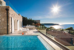 Luxury Seafront Villa Primosten Glamour with private pool, sauna and gym at the beach in Primosten