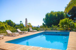 Villa Altozano with pool, barbeque, large garden, and fantastic sea views