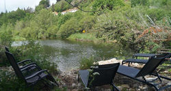 Gite en Ardèche en face de la rivière
