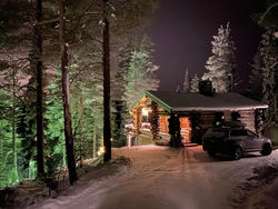 Porontima Lake House in Pure Rukatunturi Nature