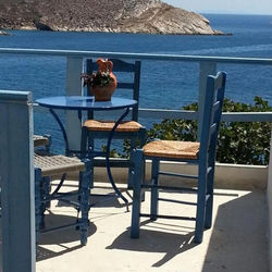 Syra balcony to the Aegean