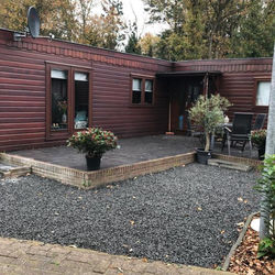 Knusse landelijke chalet in Putten alleen voor recreatie