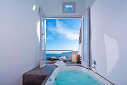 Luxury Santorini Villa Secret Escape Villa Private Pool Sea Caldera View 2 BDR Oia
