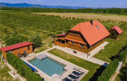 Stunning home in Gospic with Outdoor swimming pool, Sauna and 3 Bedrooms