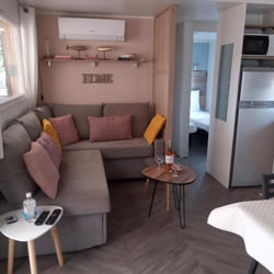 Mobil home grand confort contis 8 places