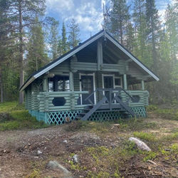 Riverside Cottage near Ylläs, Lapland