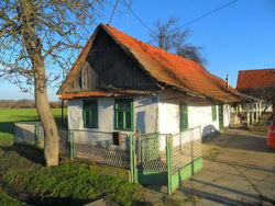 Traditional Croatian Peasant Mud Farmhouse
