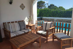 Apartamento con piscina privada en Cala en Brut