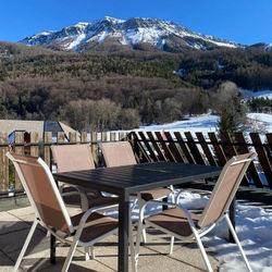 Montclar Appart 4 à 6 places - terrasse vue panoramique - idéalement situé