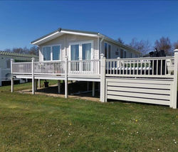 Hawthorn Hot tub Lodge Northumberland