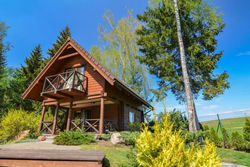 Rustic private Cabin in woods w/ Sauna & Pool