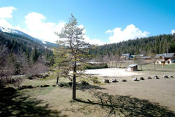 Terrasse plein sud, entre pistes et forêts