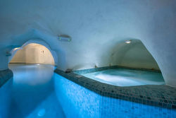 Mystagoge cave pool/jacuzzi, cellar and hammam