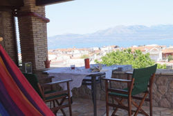 Kalamos house with garden and sea view