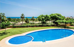 Beautiful apartment in Cabanes with Outdoor swimming pool and 2 Bedrooms