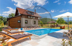 Beautiful home in Gospic with Outdoor swimming pool, WiFi and 2 Bedrooms