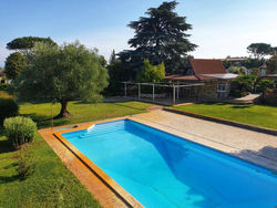 Villa con piscina al Circeo