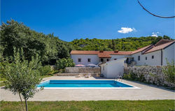 Awesome home in Tribalj with Outdoor swimming pool, WiFi and 4 Bedrooms