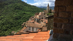 house in the medieval village