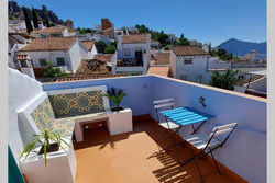 Gaucin village character house with terrace and fireplace