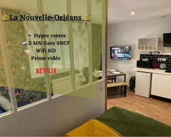 La Nouvelle-Orléans - hyper-centre- 2mn SNCF - Wi-Fi Netflix gratuit