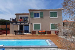 Maison avec vue sur la mer et avec piscine à Fitou