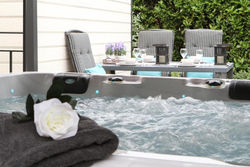 Wellness huisje Eekhoorn met Jacuzzi op de Veluwe