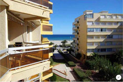 Canet Plage T2 lumineux 50m de la mer. Vue Mer/Montagne .