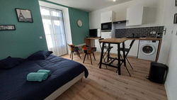 Segré centre ✰ studio ✰ 24m² ✰ cuisne ✰ wifi ✰ TOUT NEUF!