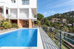 holiday house in a garden with view