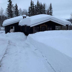 Beautiful cottage SaunaBoat at Øyangen Beito