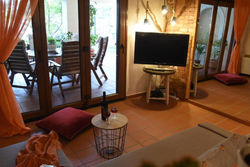 Apartment with garden 20 meters from the beach